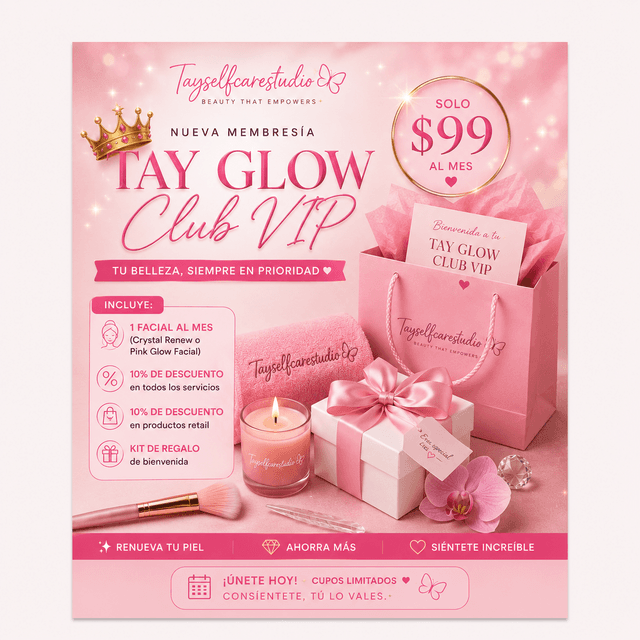 Tay Glow Club VIP👑✨ at Tayselfcarestudio LLC in Lawrence, MA